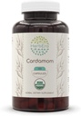 HerbEra Cardamom USDA Organik 120 Capsules 124; Suplemen Herbal Alam 124; Katup Vegetarian bersertifikat dan Organik Cardamom (Elettaria cardamomum) Dry Pod (120 Capsules)