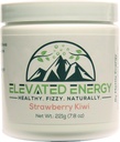 Powder Energi Sehat - Sustia & Natural Caffeine 124; mengangkat Energi Fizzy Drink Mix 126; Strawberry Kiwi 124; 30 Servis