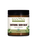 Banyan Botanicals Sooting Skin Balm - Organic Herkin Care Salve dengan Neem Leaf dan Vetiver - Cooling and Soothing Balm For Natural Skin Health - 4 oz - Non GMO Desurined Petroleum Free