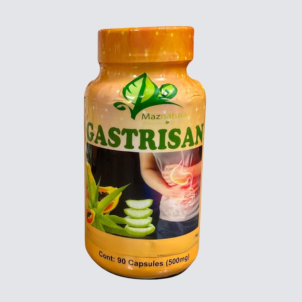 Maznatura Gastric Ulcers (Dalceras Gastricas y Heridas) 100% Natural 90 Capsules 500MG