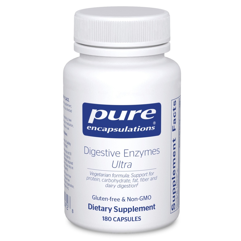Pure Encapsulations - Digestive Enzymes Ultra 180 VegiCaps [Health and Beauty]