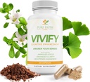 Vivify Brain Booster 124; Fokus pada Iman dan Keluarga Anda 124; Boost Energy dan Overall Kesehatan (Persediaan 1 Bulan, 60ct)