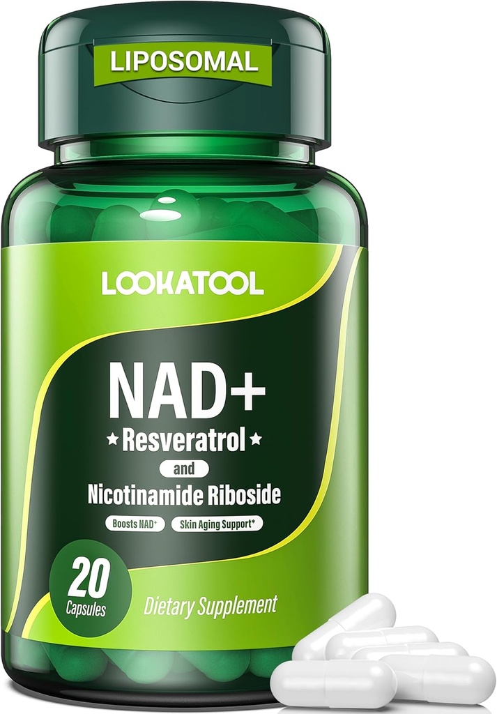 NAD + Resveratrol Tambahan 26 Kapsul