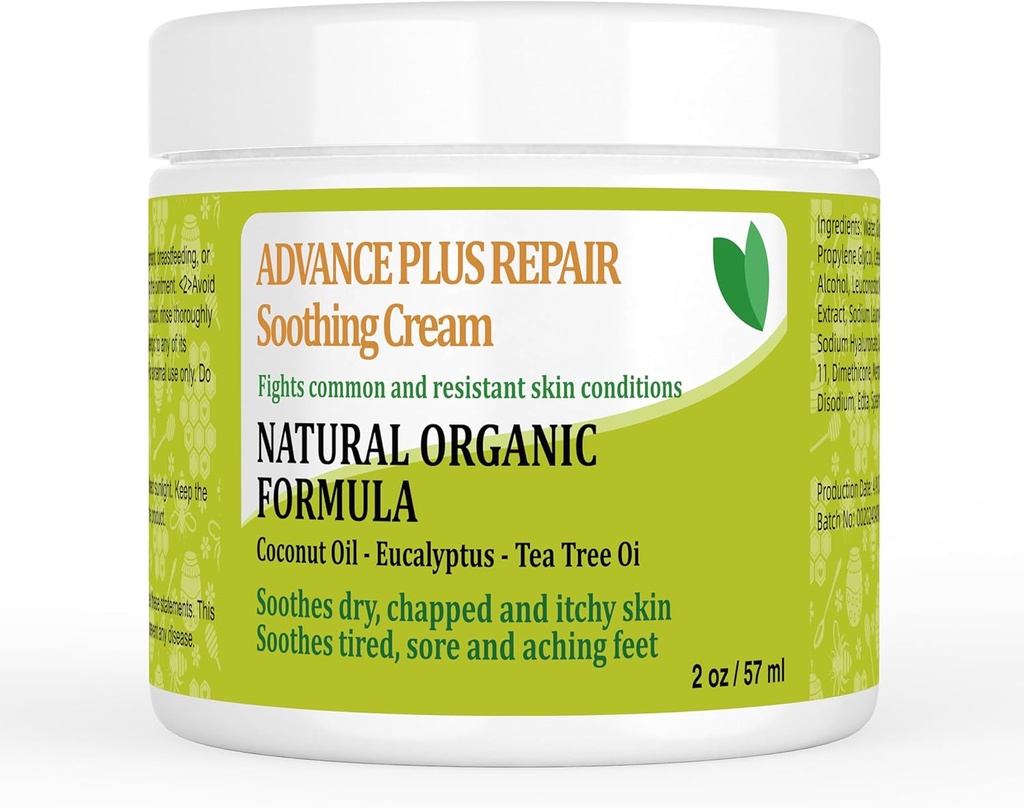 Hot Rash Cream, with Organic Manuka Honey and Tea Tree, Eczema Cream, for Men & Women, Women, Adults, soothes Nappy Rash, Anal Itch, relieves Soreness, Nonesting Sensation