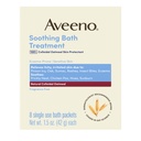 Aveeno Fragrance- Free Soothing Bath Treatment & Soak for Soothing Relief, 100% Natural Colloidal Oatmeal, Relieves Itchy, Irrited Skin Because to Eczema, 8 Single- Gunakan Paket Mandi
