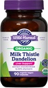 Wild Harvest Oregon menyatakan Susu Organik Thistle Delulon Capsules Liver Dukungan Ekstrak Standardisasi sampai 80% Silymarin, 90 Count