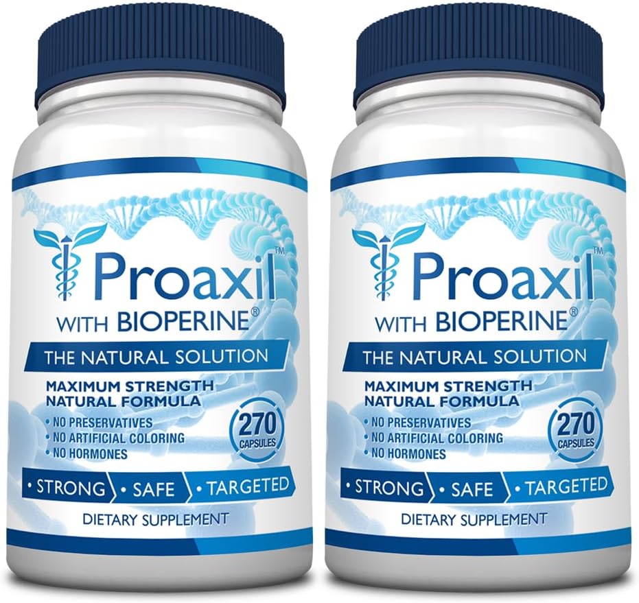 Consumer Health ® Proaxil - 540 Capsules - Dukung Prostate Health - Zinc, Saw Palmetto, Bioperine ®, dan Beta Sitosterol - Vegan, Made in USA - 6 Bulan Supppply