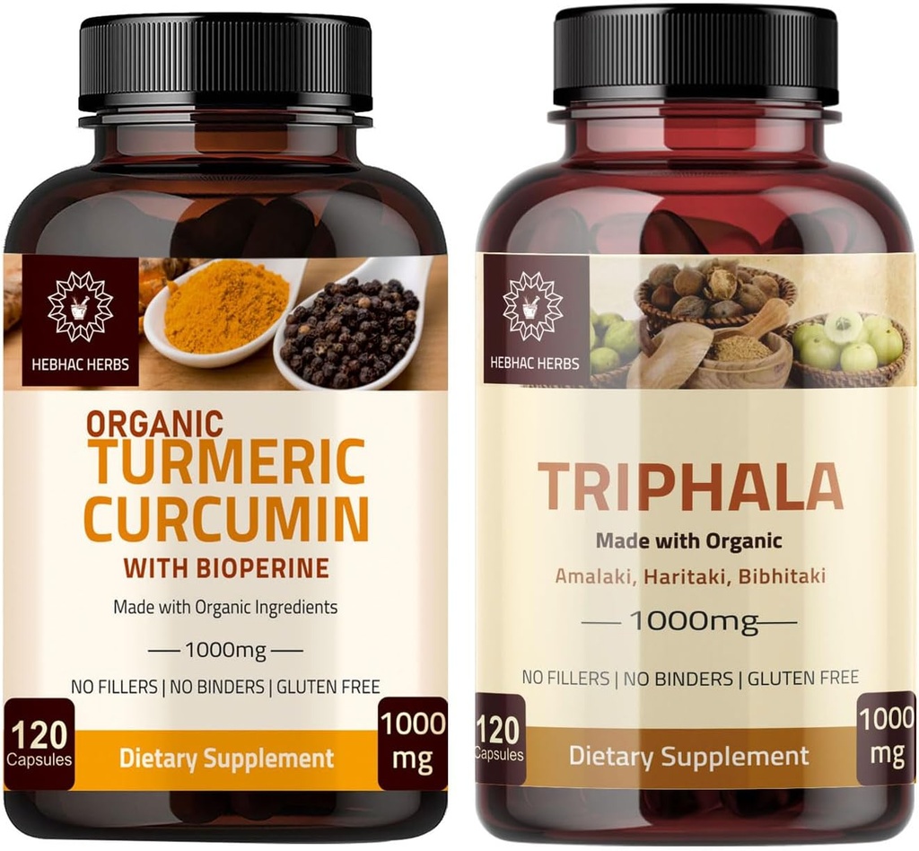 Cakumin Turmeric Capsules & Triphala Capsules