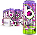 Bang Energy Swirly Pop, Sugar- Free, Energy Drink, 16 Ounce (Paket 12)