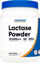 Nutricost Lactase Powder 500 Grams - Non- GMO, Gluten Free