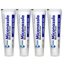 Globe (4 Pack) Miconazole Nitrate 2% Antifungal Cream, Cures Most Athletes Foot, Jock Itch, Ringworm dan More.