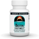 Sumber Biotin Fast Melt, Hair Skin and Nail Support *, 10.000 mg - 60 Fast Melt Tablets