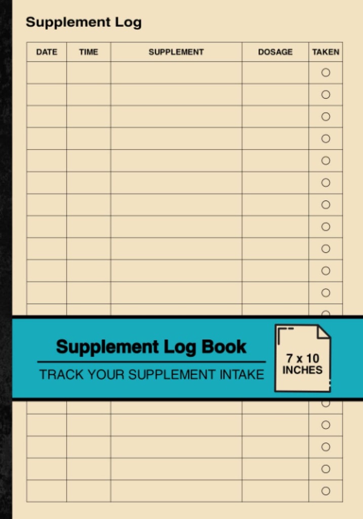 Tambahan Buku Log: Tambahan Sederhana Komplotan 124; Lacak Tambahan Anda Intake 124; Medium