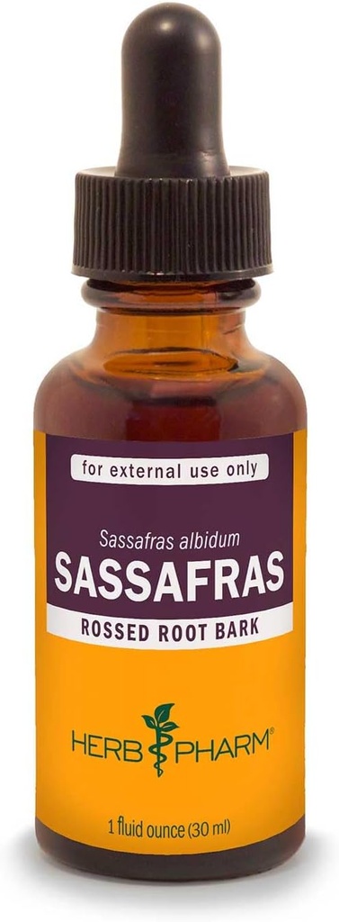 Herb Pharm Sassafras Root Bark Cair Extract, 1 Fl Oz