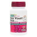 Natures Plus Herbal Actives Red Yeast Rice, Extended Rilis - 600mg, 30 Vegan Tablet - Herbal Supplemen - Vegetarian, Gluten- Bebas - 30
