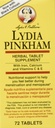 Lydia Pinkham Herbal Tambahan Tablet untuk Menstruasi dan Menopause Dukungan, 72 Cacah