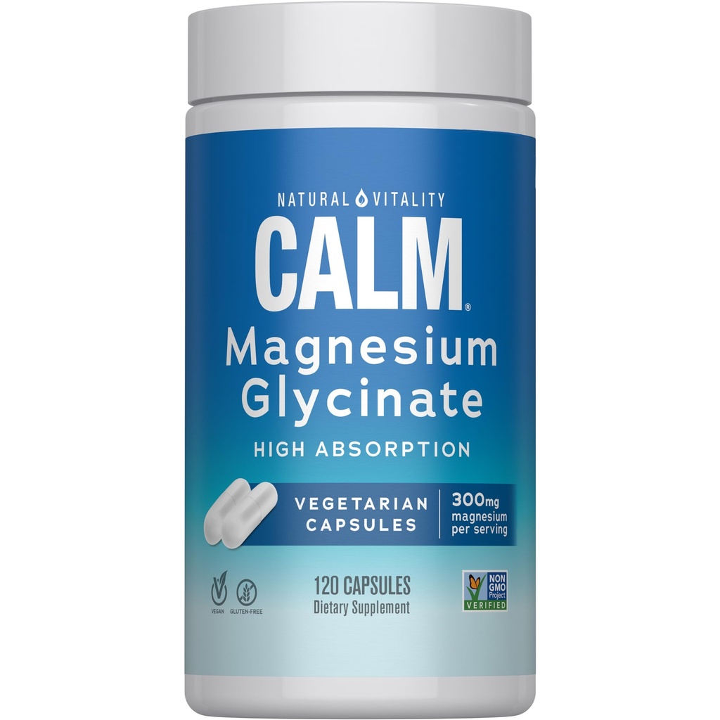 VITALITI NATURAL Tenang Magnesium, 120 CT
