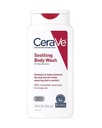 CeraVe SoOthing Body Wash for Dry Skin, Shower Oil for Sensitive, Dry, Itchy, and Eczema- Prone Skin, Frabaden Free & Subway Free & Sulfate Free, 10 oz