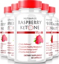 (5 Paket) Raspberry Ketone Capsules, Resmi Raspberry Ketone For Weight Loss, All- Natural Keto Formula untuk Membuka Tubuh Anda dan Fitness Goals, RaspberryKeton Tambahan 1200MG, Review (300 Capsules)