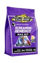 Screamin Energy Max Hit Tropical Punch Flavor - Maksimum Power Sugar Free Energy Shot with Ginseng, B Vitamin, and Caffeine - 24 Count