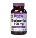 Bluebonnet Niacinamide 500mg, Supports Cardiovaskular Health *, Soy-Free, Gluten- Free, Non-GMO, Kosher Certifikasi, Dairy-Free, Vegan, 60 Vegetable Capsule, 60 Services