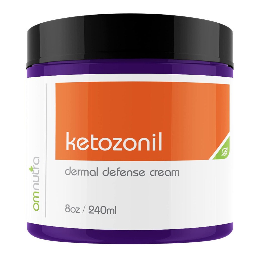 Ketozonil Ekstra Kekuatan Skin Defense Cream Untuk Skin - 8OZ OTC berbasis Atlet Foot Cream Jock Itch Cream
