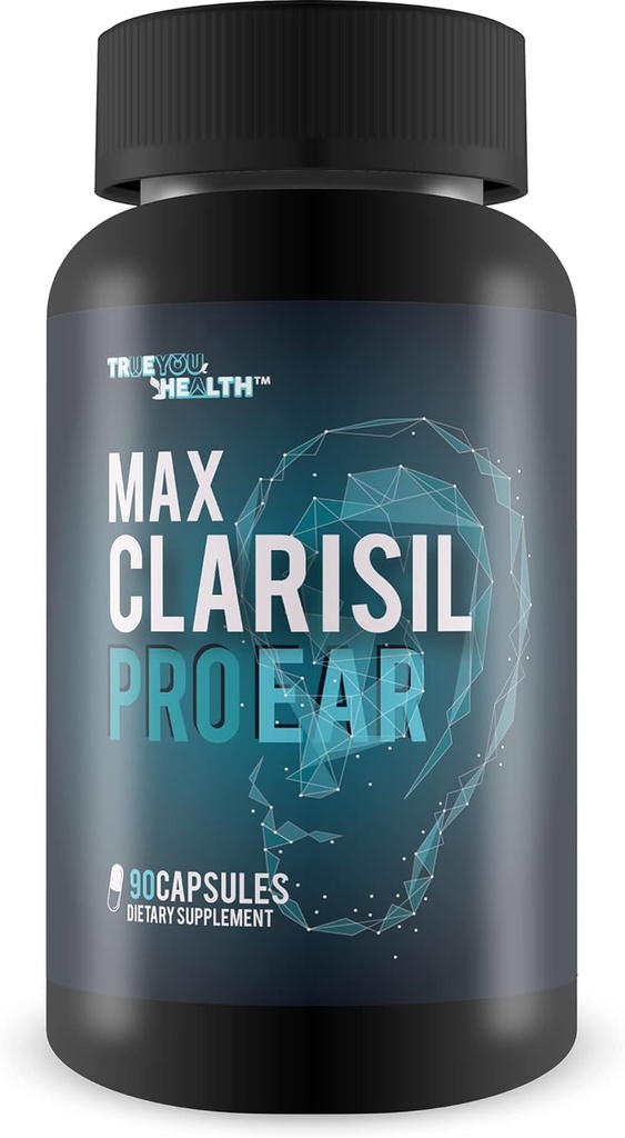 Max Clarisil Pro Ear - Mendengar Dukungan Loss & Ear - Turmeric Natural Based Formula untuk Mendukung Kesehatan Swelling & Improved Ear - Max Clarisil Pro Healment
