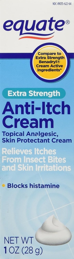Sama - Anti- Itch Cream, Ekstra Kekuatan, 1 oz