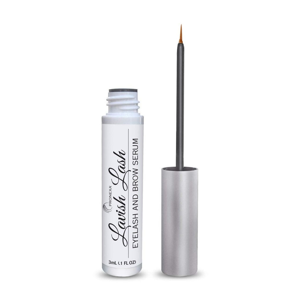 Hairgenics Lavish Lash - Pertumbuhan Mata & Brow Serum dengan Biotin & Natural Groptides untuk Last, Tebal Lashes and Eyebrows! Dermatologist Certified, Cruelty Free & hypoallergenic.