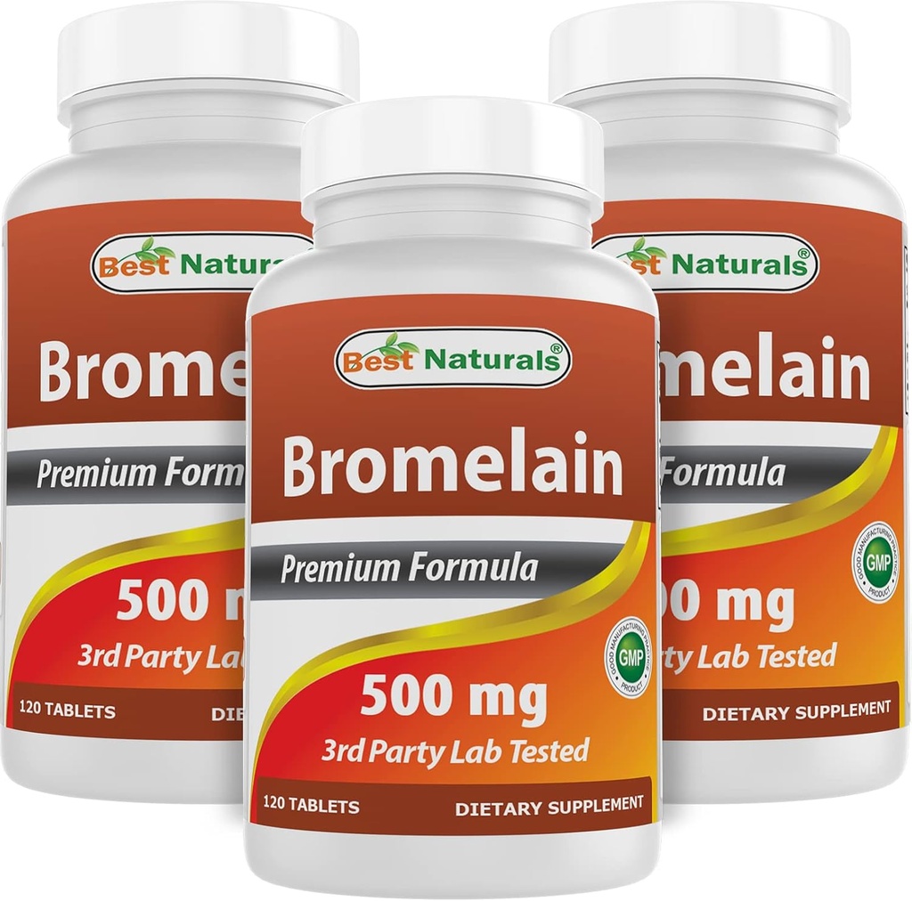 Tokoh terbaik Bromelain 500mg 120 Tablet (120 Cacah (Paket 3))