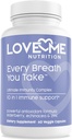Suplemen Dukungan Imune - Ingreasi Alam untuk Dukungan Sistem Imune (60 Kapsul) - Ammune Booster Mengandung Elderberry, Vitamin C & E, Zinc dan Echinacea untuk Dewasa