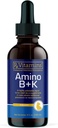 Rx Vitamin Amino B + K - Cat Vitamin B & Potasium Tambahan Kucing - dengan Amino Acids Taurine & Lysine - Aids in Cat Ginjal Dukung & Imune Dukungan untuk Kucing - Liver & Bacon 4oz