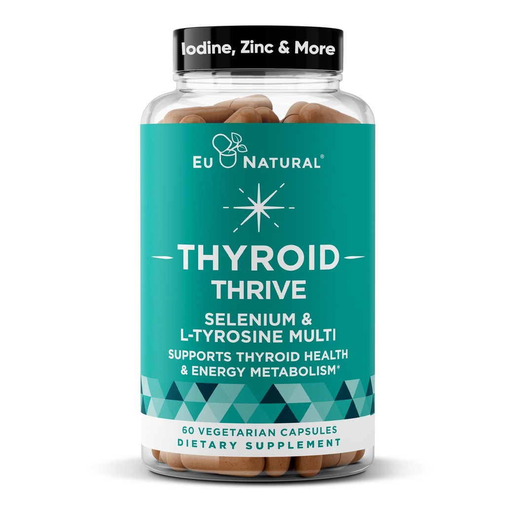 Spark Energy - Thrive, Alami Fight Fatigue, Saldo Hormones, Provious Focused Energy - Zinc, Selenium, Iodium - 60 Vegetarian Soft Capsules