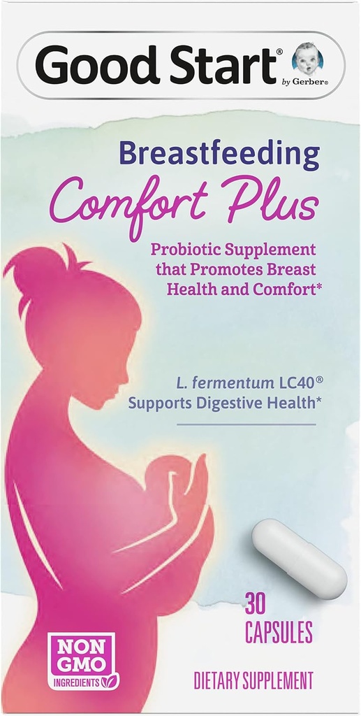 Gerber Good Start Probiotic Suplement, Breastfeating Comfort Plus, 30 Kapsul