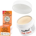 HayMax Allergen Barrier Balim - Aloe Vera 0.17 lf oz - Organik, Natural & Non-Drowsy Hay Fever & Allergy Relief Balm - Blocked Pollen & Other Allergen Particles - Great for Dewasa, Anak-anak & Pregnant