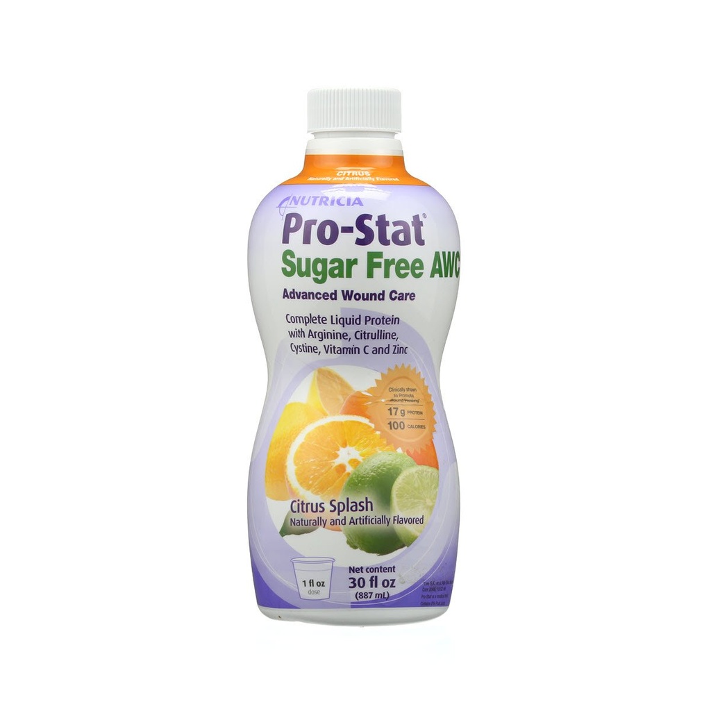 Pro- Stat AWC (Advanced Wound Care) Liquid Citrus Splash 30oz Bottle by Medical Nutition USA