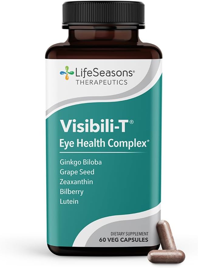 LifeSeasons Visualli- T dengan Bone Densi-T-Eye Health & Vision Suplement