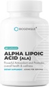 Alpha Lipoic Acid 650mg, Support AntioksidanHealth and Overall Health Promotes Overall Health & Wellness, ALA 60 Capsules - Made in USA - Vegan, Non-GMO, Gluten Free
