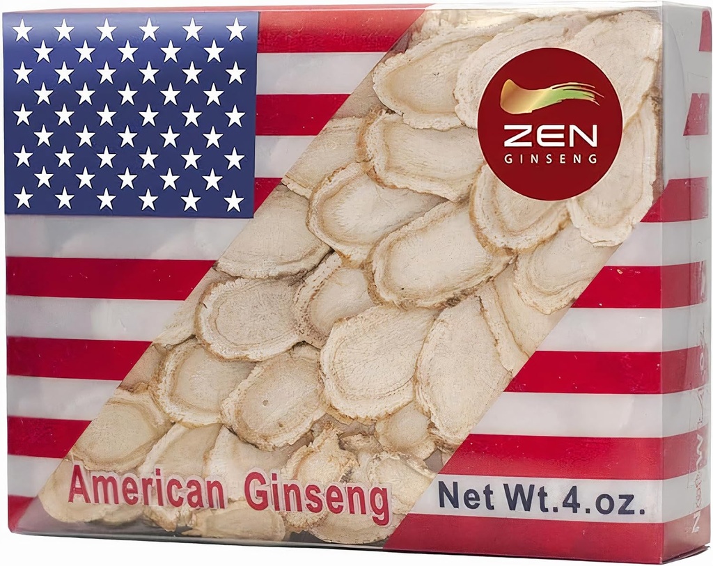 1 Kotak Tangan Pilihan Amerika Wisconsin Ginseng Slice (4 Oz.) - Boost Sistem Imune Anda Cepat