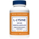 The Vitamin Shopping L-Lysine 500MG Daily (300 Capsules)