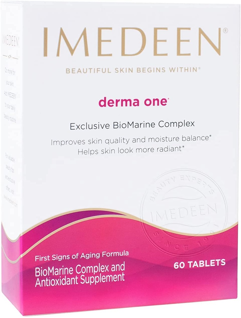 Derma Satu Tanda-tanda Pertama Penuaan Kompleks Marinir Formula dan Suplemen Antioksidant