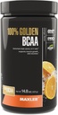 Maxler 100% Powder BCAA Emas - Intra & Post Pemulihan Kerja Untuk Pemulihan Otot Akselerasi & Lean Muscle Perkembangan - 6 g Vegan BCAas Acids - 60 Service - Orange