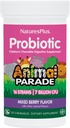 Probiotik Parade Hewan NaturesPlus, Campuran Berry - 30 Chewables - Diffic Suplemen Anak-Anak - Dukungan Kesehatan Gut & Imune Fungsi - Vegan, Gluten Bebas - 30 Hamba
