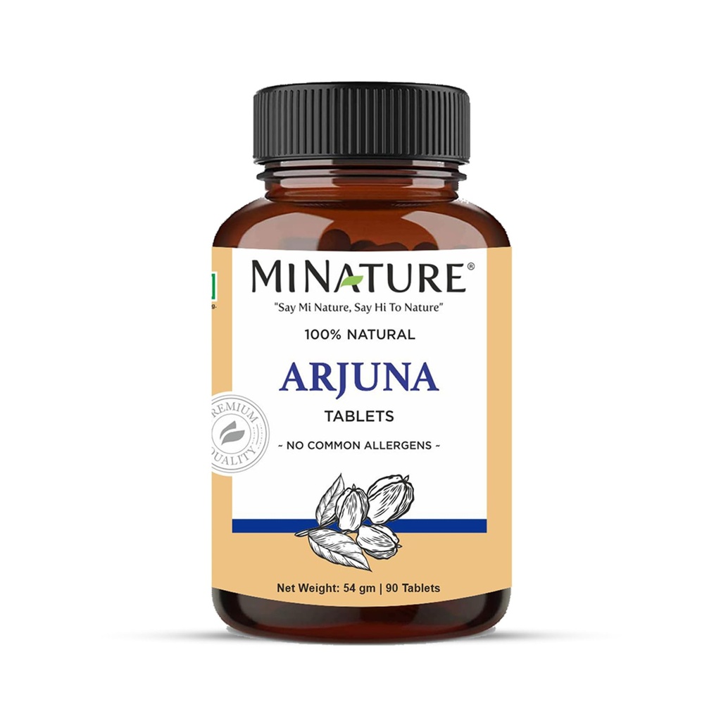 Arjuna Tablet oleh mi Nature -90 Tablet, 100mg = 124; 45 Hari Supply 124; 100% Natural Arjuna Tablet; Arjun menggonggong 124; Saraca Indica 124; dari India