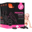 Zahler Prenatal Vitamin with DHA & Folate - DHA Suplemen & Prenatal Multivitamin for Mother and Child - Kosher Prenatal DHA Prenatal Vitamin with Iron, Pre Natal Softgels (180 Count (Paket 1)