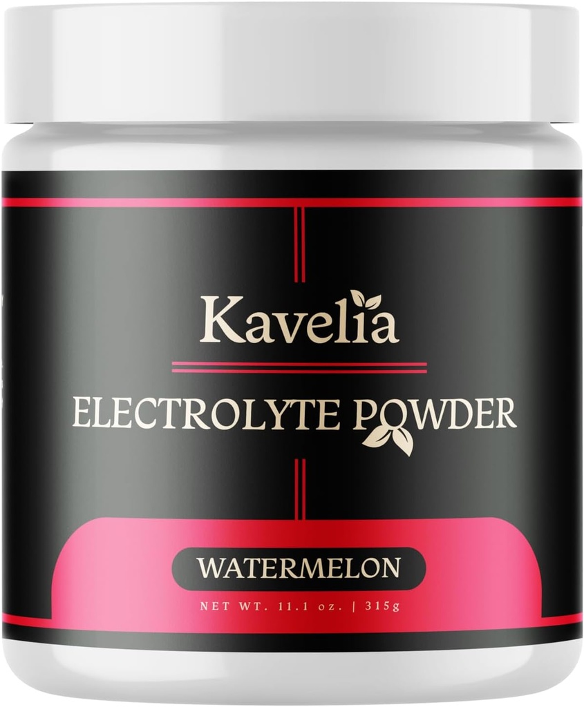 Ultra Premium Electrolyte Powder Keto Diet - EscalyMineces, termasuk Kalsium, Magnesium, dan Potasium, dengan Vitamin C, D3, dan K2 (Reguler, Watermelon)
