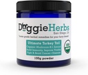 Ekor Turki Ultimate 8: 1 Ekstrak oleh Doggie Herbs - 389mg Beta Glucan per 1g Scoop (39%), Berisi HANYA Polysacchardes - 100g