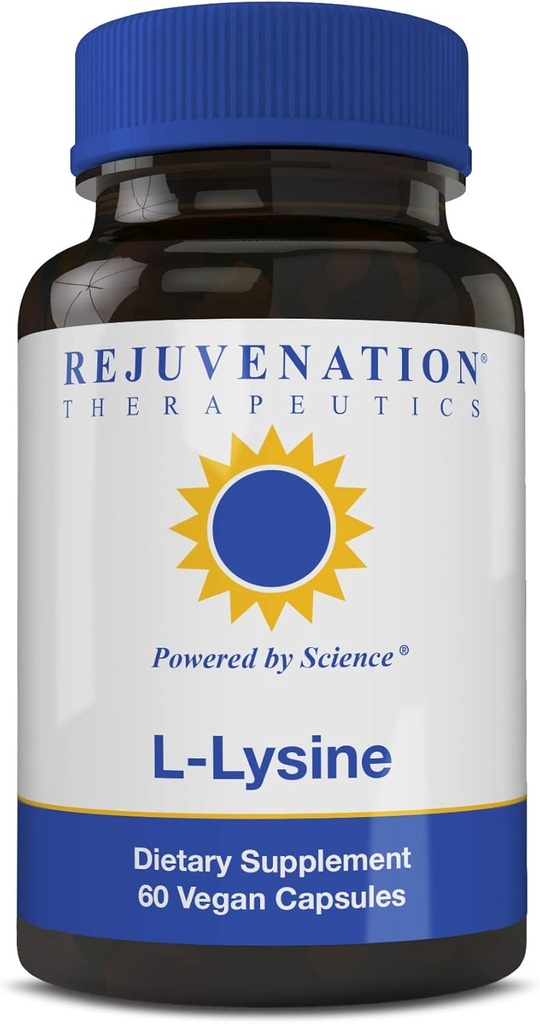 Remereation Therapeutics - L- Lysine, Supports Healthy Skin (60 Vegan Capsules, 500mg)