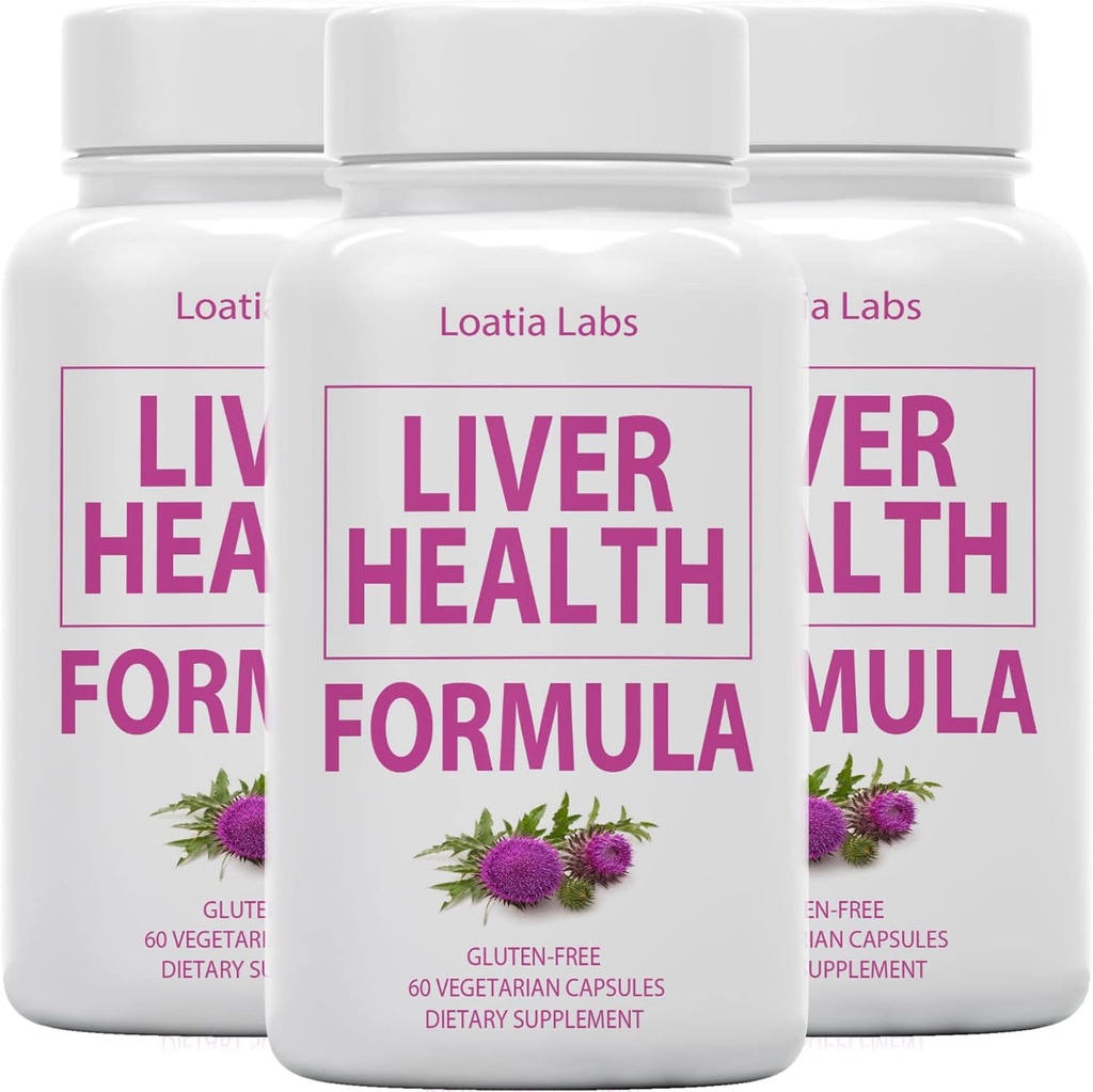 (3 Paket) Formula Kesehatan Hati, Cleanse, Detox, Flush, Pengalih Pengalih Pengambilan Pembebasan Diri, Artichoke, Milk Thistle, Dandelion, Beet, Berberine, Pure Natural Superstar Research, Vegan Capsules Suplemen