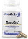 Pasien 1 NeuroOne = 124; Tambahan untuk Mendukung Memori, Penyalaan, Mood dan Fokus * OL4; dengan Citicoline, Acetyl- L- Carnitine, Gingko dan Lebih 124; 60 Kapsul